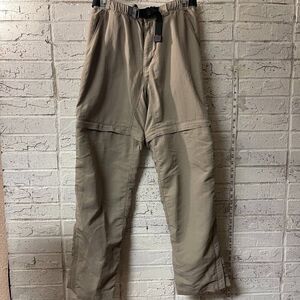 North Face Convertible Zip Off Hiking Outdoor Pants Medium